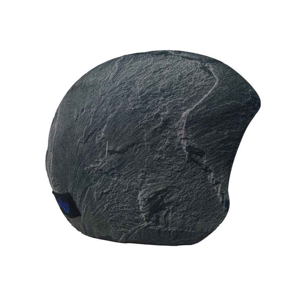 Couvre-Casque Multisport Coolcasc Noir - 5 Patches Brodés Inclus - Universel Toutes Tailles De Casque